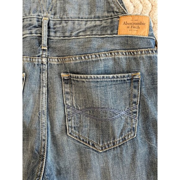 Abercrombie & Fitch Blue Denim Overalls - Picture 11 of 15
